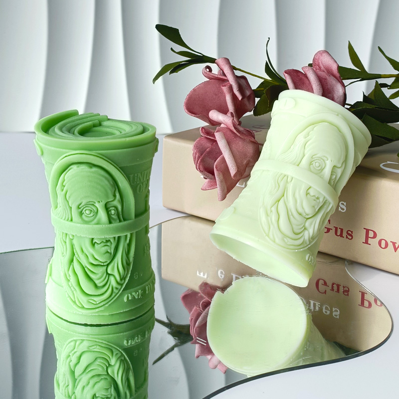 Candle Supplies In Bulk - 3d dinheiro dólar molde de silicone