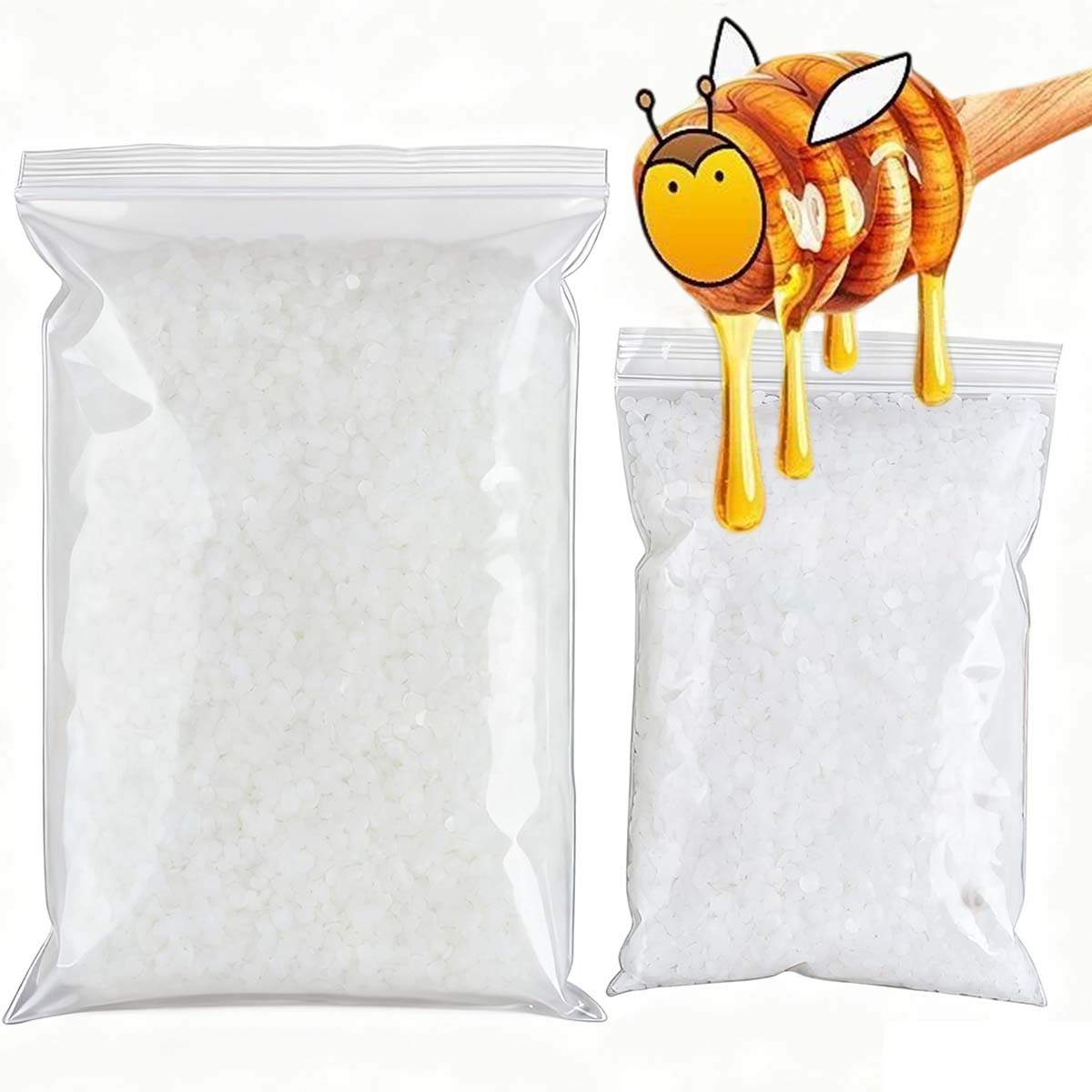 Candle Supplies In Bulk - 200g-1000g cera de abelha branca puro