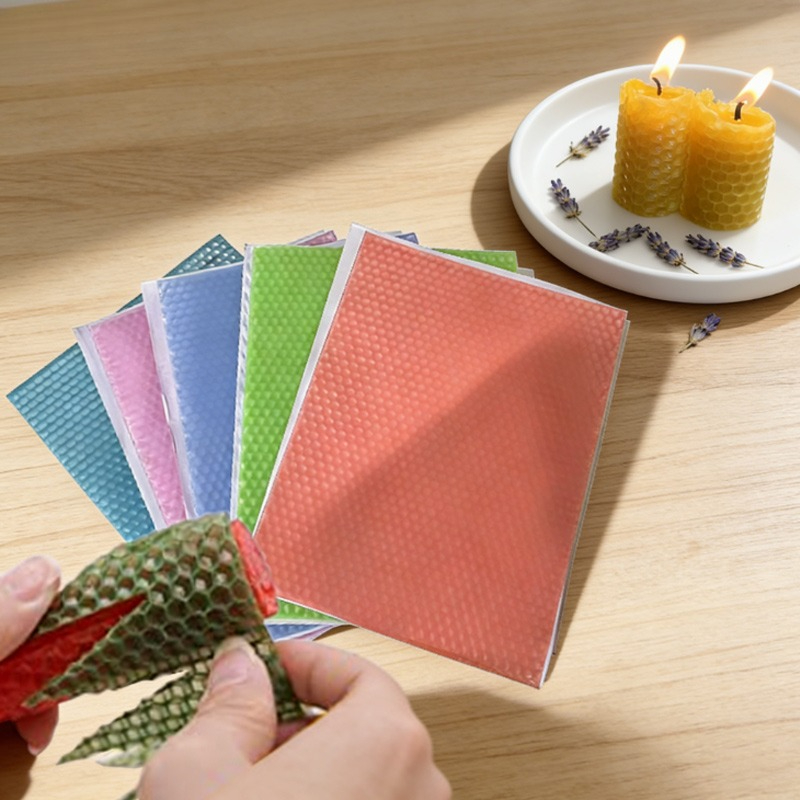 Beeswax Sheet Roll - 12 peças de Folha de Cera
