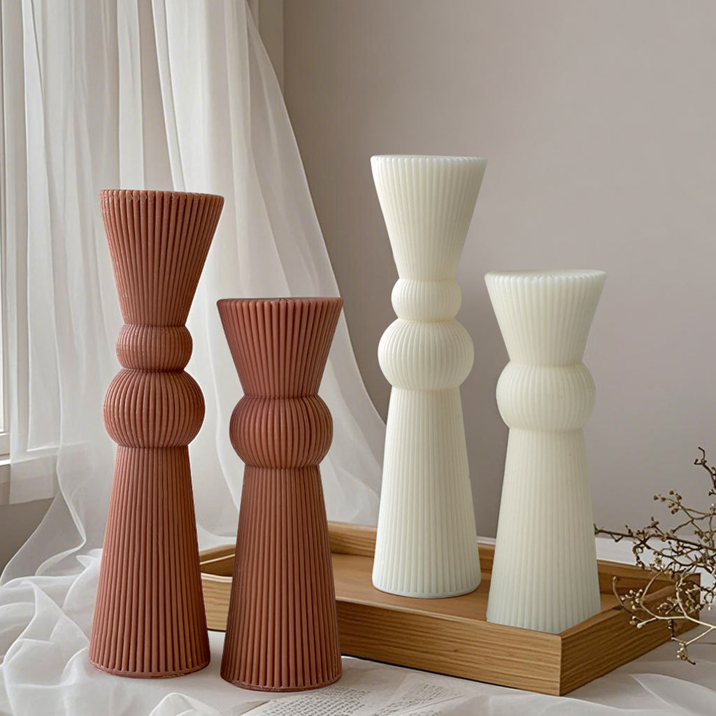 Candle Supplies In Bulk - Diy haste longa listrado pilar vela