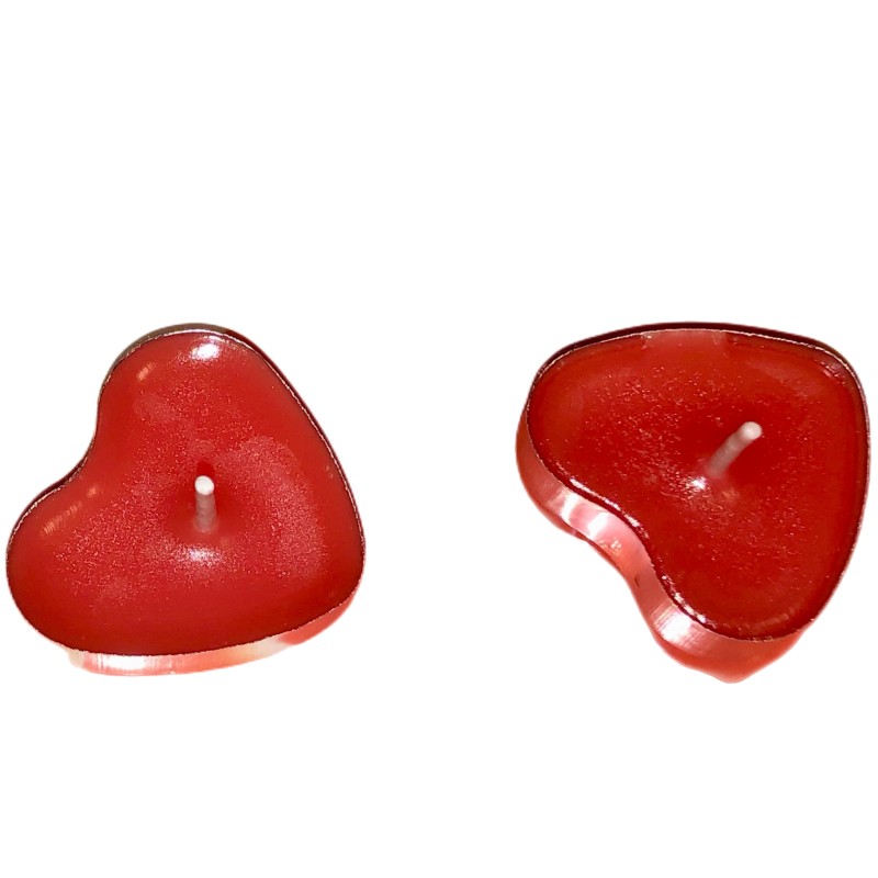 100 conjuntos em forma de cora - Candle Supplies In Bulk avaliação e preço
