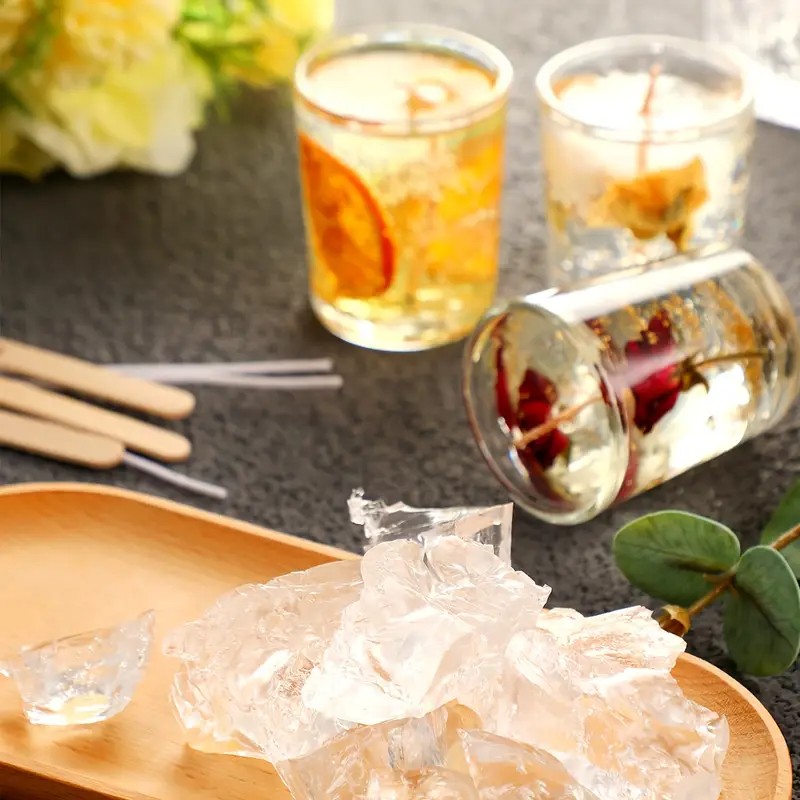 Cera de cristal transparente,  - Candle Supplies In Bulk avaliação e preço