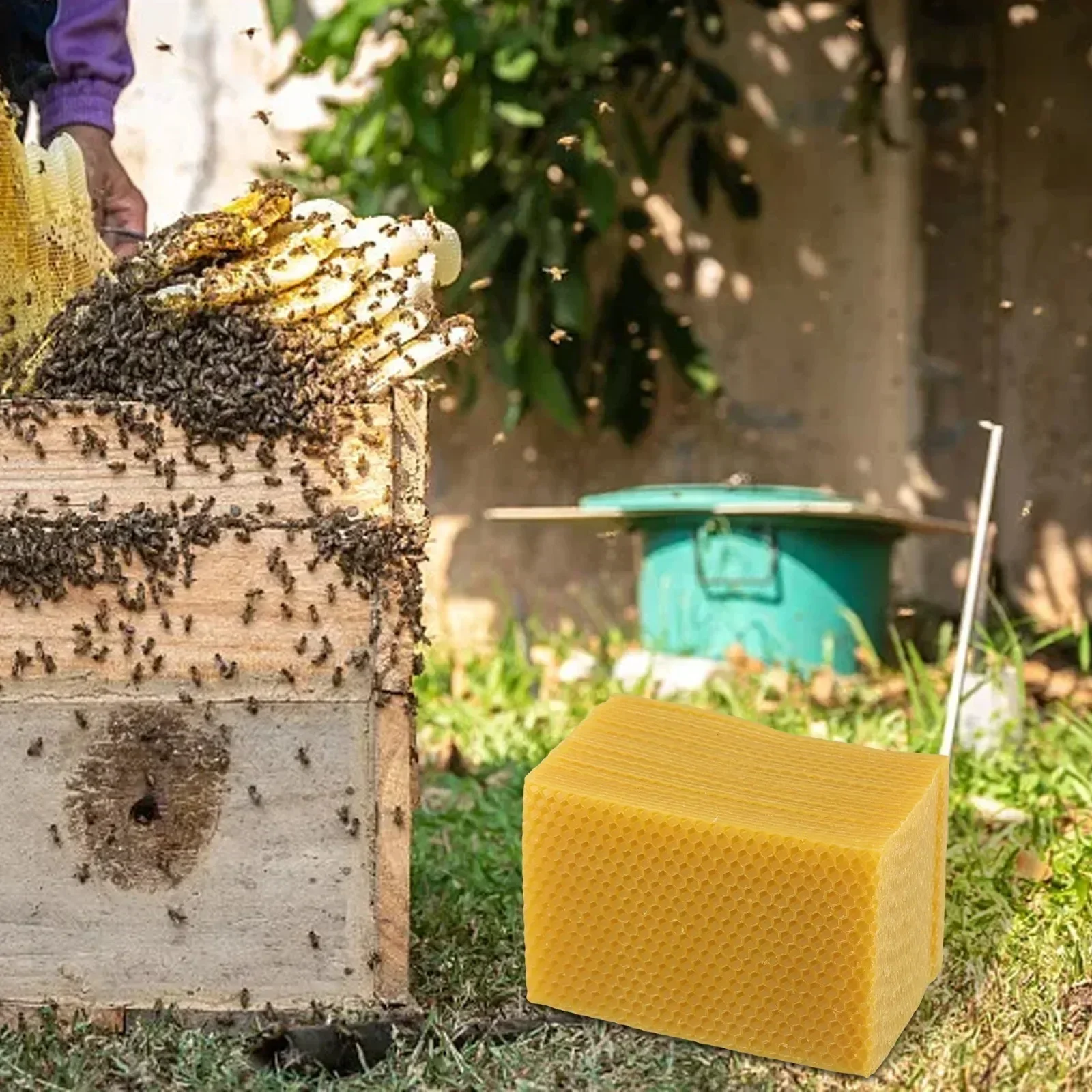 Suprimentos para colmeia, base - Beeswax Sheet Roll avaliação e preço