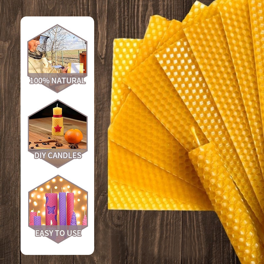 10/20/30 pçs folhas de cera de - Beeswax Sheet Roll avaliação e preço