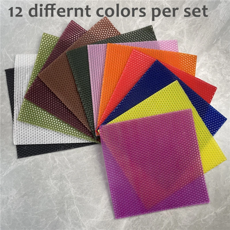 Cera de abelha colorida folha, - Beeswax Sheet Roll avaliação e preço