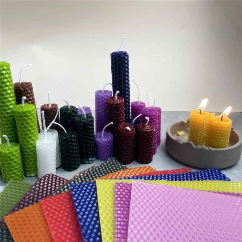 Cera de abelha colorida folha, - Beeswax Sheet Roll avaliação e preço