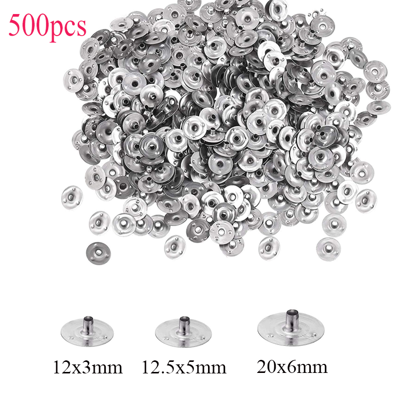 500 peças pavio de vela metal  - Candle Supplies In Bulk avaliação e preço