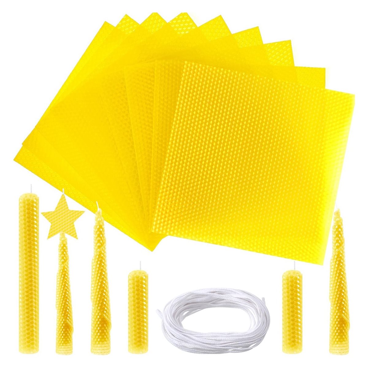 Kit de Fabricação de Velas de  - Beeswax Sheet Roll avaliação e preço