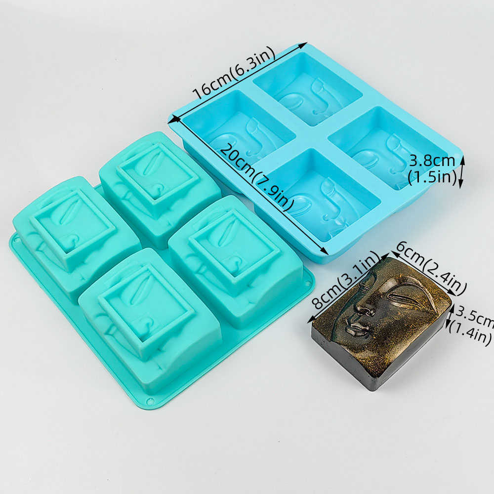 Silicone Buda Retrato Soap Mol - Candle Supplies In Bulk avaliação e preço